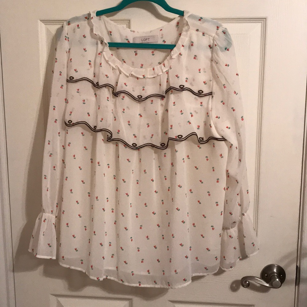 Floral Long Sleeve Top